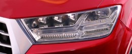 Auto na akumulator New Audi Q7 2.4G LIFT Lakierowany Czerwony
