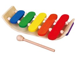 Dzwonki Chromatyczne Kolorowe Drewniane Cymbałki Ksylofon Viga Toys