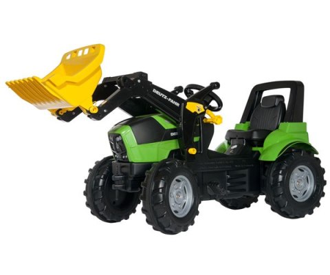 RollyToys rollyFarmtrac Premium Deutz-Fahr Agrotron Traktor na pedały z łyżką 3-8 Lat