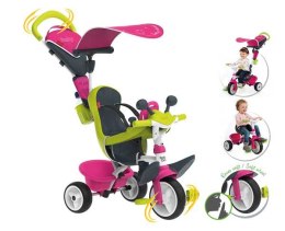 Smoby rowerek Baby Driver trzykołowy Różowy