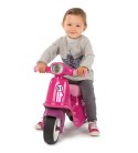 SMOBY Różowy jeździk skuter Ciche koła Pink Scooter