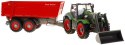 Traktor Zielony Przyczepa Czerwona 2.4GHz