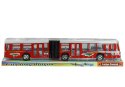 Autobus Przegubowy Friction Duży 41,5 cm Czerwony