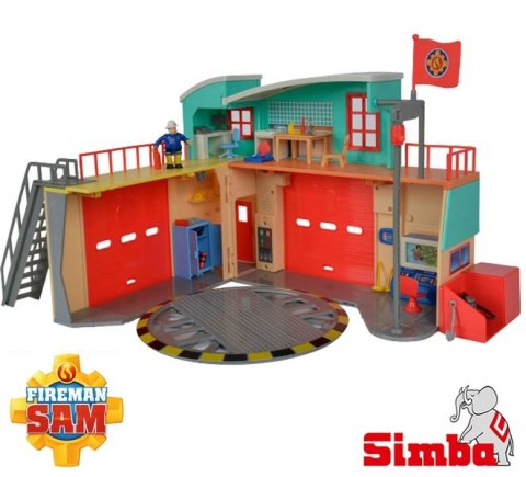 SIMBA Strażak SAM Nowa stacja ratunkowa z figurką
