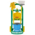 Wózek do sprzątania z akcesoriami dla dzieci Wader QT