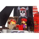 Ecoiffier Abrick Klocki Zestaw Statek Piracki z figurkami piratów 29 el.