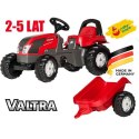 Rolly Toys Traktor na Pedały Przyczepa Valtra