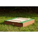 Ella Sandpit AXI wooden sandbox with benches