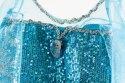 Kostium Elsa Kraina Lodu niebieska sukienka 130cm