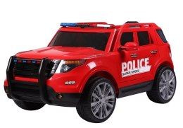 Auto na Akumulator CH9935 Policyjne Czerwone