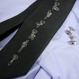 Krawat z instrukcją