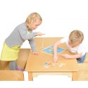 Łowienie Rybek Drewniana Zabawka Edukacyjna Cyferki Kolory Masterkidz Montessori