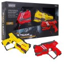 Paintball Laserowy dla dzieci - dwa pistolety Laser Tag - Żółty Czerwony