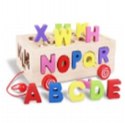 Zabawka edukacyjna dopasuj kształty litery
