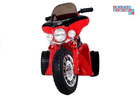 [JT568] Motor na akumulator 1x35W 6V/4Ah motorek dla najmłodszych - czerwony