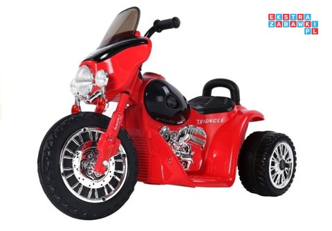 [JT568] Motor na akumulator 1x35W 6V/4Ah motorek dla najmłodszych - czerwony