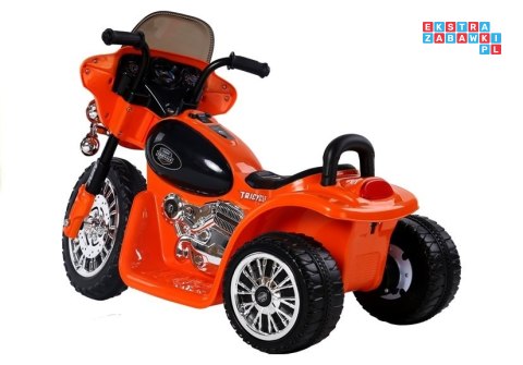 [JT568] Motor na akumulator 1x35W 6V/4Ah motorek dla najmłodszych - pomarańczowy