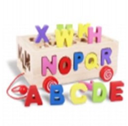 Zabawka edukacyjna dopasuj kształty litery