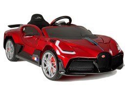 Auto na Akumulator Bugatti Divo Cerwony Lakier