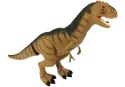 Dinozaur Tyranozaur Porusza się Ryczy Świeci