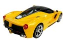 Auto R/C Ferrari Rastar 1:14 Żółte na pilota