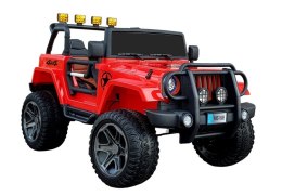 Jeep Monster 4x4 Akumulator WXE1688 Czerwony