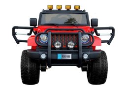 Jeep Monster 4x4 Akumulator WXE1688 Czerwony