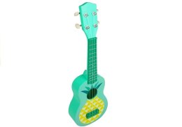 Ukulele Gitara Zielona Ananas Struny 53cm