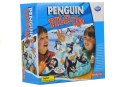 Rodzinna Gra Wspinające Się Pingwiny Na Lodzie