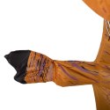 Kostium strój dmuchany dinozaur brązowy 1.2-1.4m