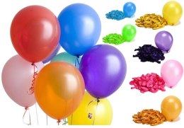 Balony Metaliczne Zestaw Różne Kolory 100 SZT