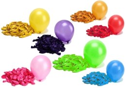 Balony Metaliczne Zestaw Różne Kolory 100 SZT