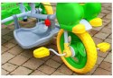 Rowerek Trójkołowy Kotek Zielony Dla Dzieci