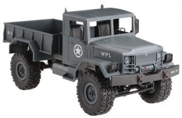 Ciężarówka wojskowa WPL B-14 (1:16, 4x4, 2.4G, LiPo, czas pracy 40 min) - Niebieski
