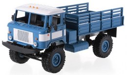 Ciężarówka wojskowa WPL B-24 (1:16, 4x4, 2.4G, LiPo, czas pracy 40 min) - Niebieski