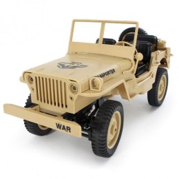 Jeep 1:10, 4x4, 2.4GHz, RTR - żółty