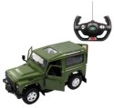 Land Rover Denfender 1:14 RTR (zasilanie na baterie AA) - Zielony