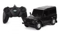 Land Rover Denfender 1:24 RTR (zasilanie na baterie AA) - Czarny