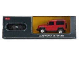 Land Rover Denfender 1:24 RTR (zasilanie na baterie AA) - Czerwony