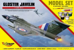 GLOSTER JAVELIN F AW Mk 9 Brytyjski Poddźwiękowy Samolot Przechwytujący
