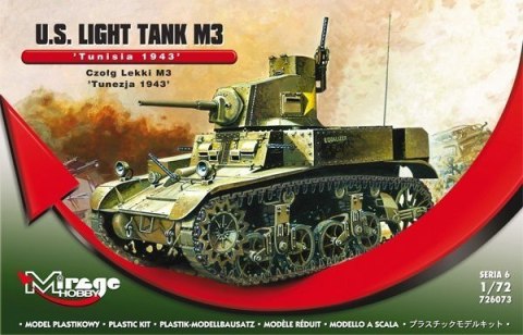 M3 "TUNEZJA 1943" Amerykański Czołg Lekki