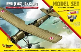 RWD LWS 14b 'CZAPLA' Polski Samolot Towarzyszący