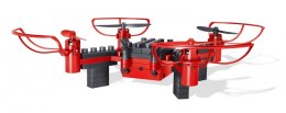 Dron 8818 do zbudowania z klocków RTF (2.4GHz, żyroskop, 21.5cm) - Czerwony