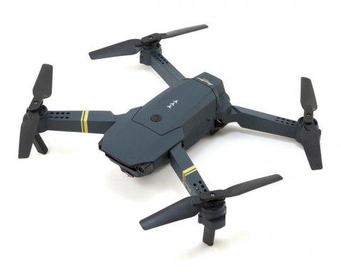 Dron E58 WiFi (FPV 2MP, 3 akumulatory, 2.4GHz, zasięg 80-100m, żyroskop, powrót, zawis, 27cm)