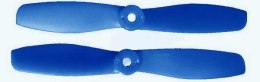 GEMFAN: Śmigła Gemfan Glass Fiber Nylon Bullnose 4x4.5 ciemny niebieski (2xCW+2xCCW)