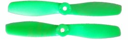 GEMFAN: Śmigła Gemfan Glass Fiber Nylon Bullnose 6x4.5 zielone (2xCW+2xCCW)