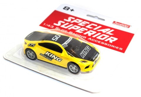 Samochód wyścigowy Special Superior King (żółty)