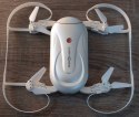 Selfie dron Dobby (Kamera FPV 720p, 2.4GHz, żyroskop, barometr, 13.5cm) - Biały