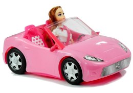 Lalka w Podróży Kabrioletem Auto dla Lalki