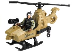 Zestaw Militarny Helikopter Auto Figurka Akcesoria